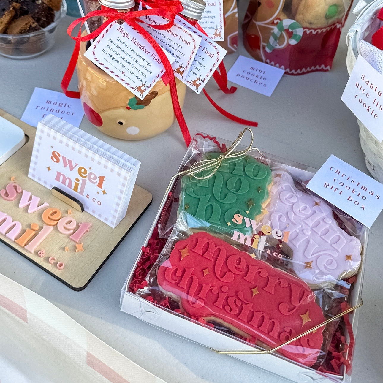 Festive Cookie Gift Box