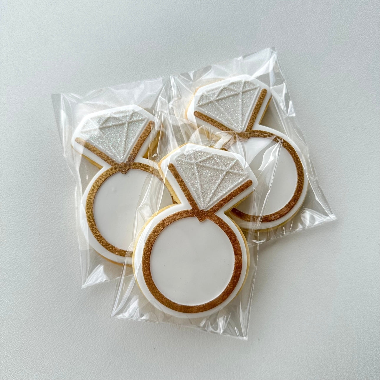 Engagement Party Trio Cookies
