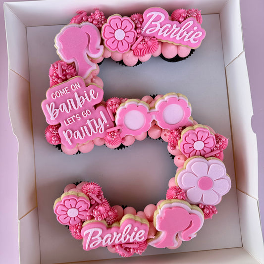 Barbie Cupcake Number