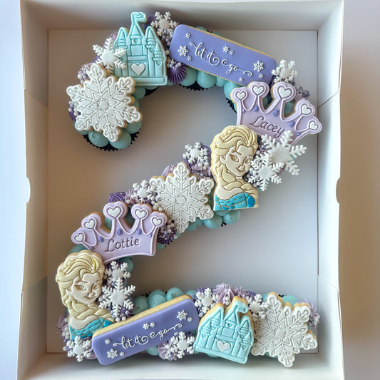 Frozen Cupcake Number