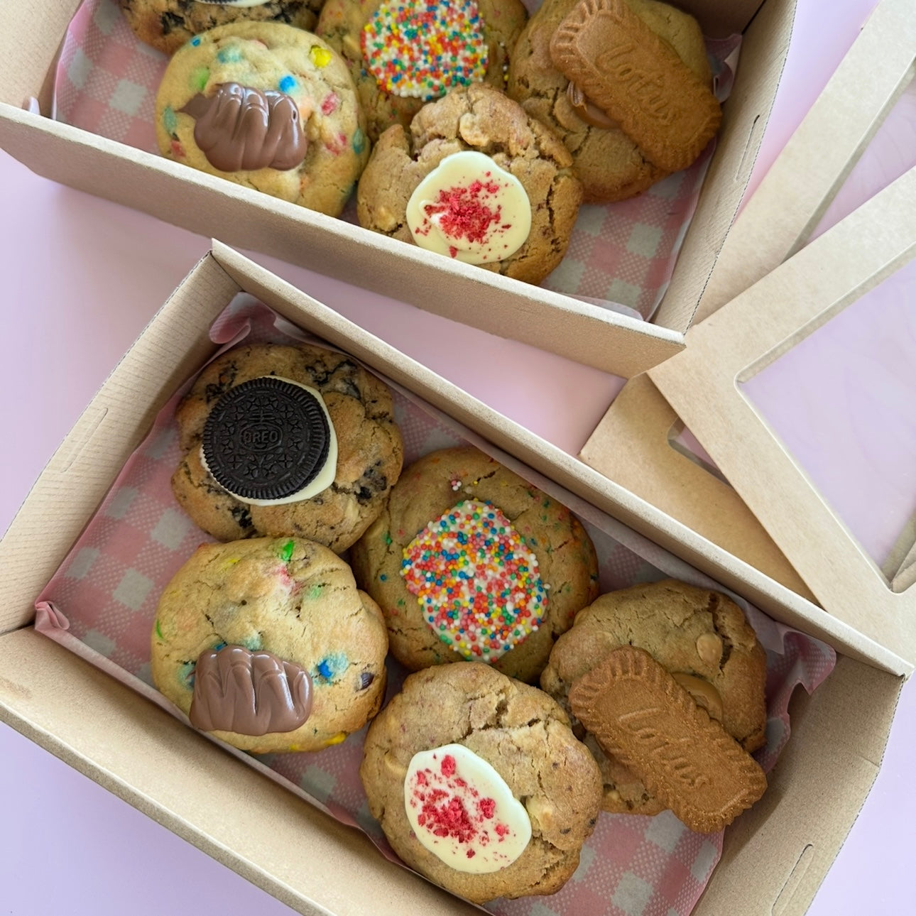 6 Pack Chunky Cookie Box
