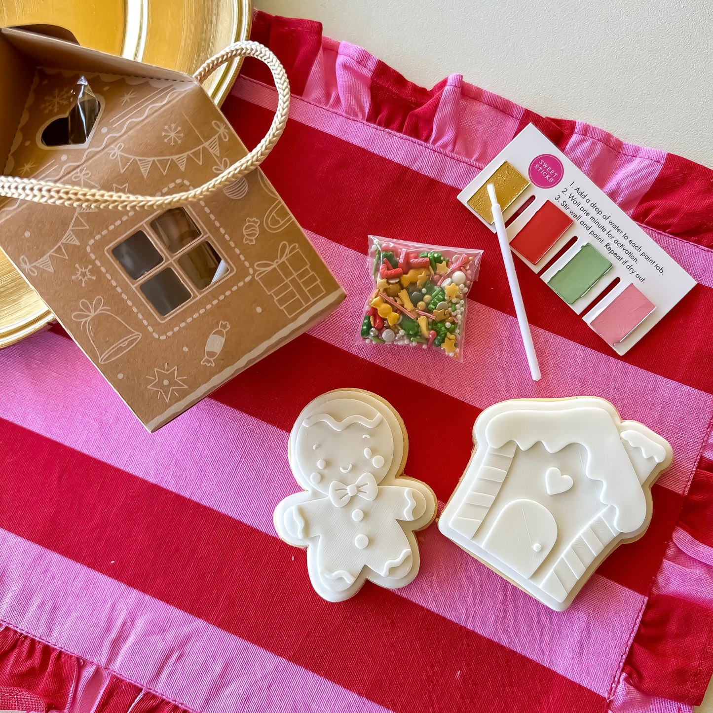 Paint Your Own Christmas Cookies