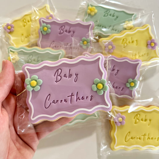 Place Card Cookies