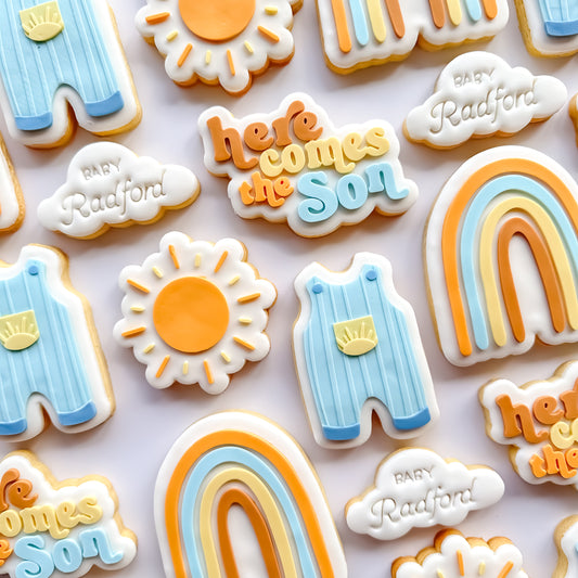 Here Comes The Son Cookie Set