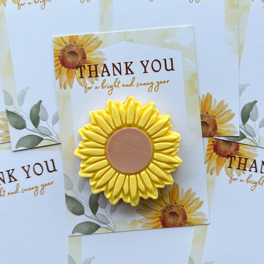 Bright and Sunny Year Cookie Card