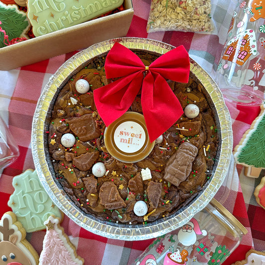 Brownie Dipping Wreath