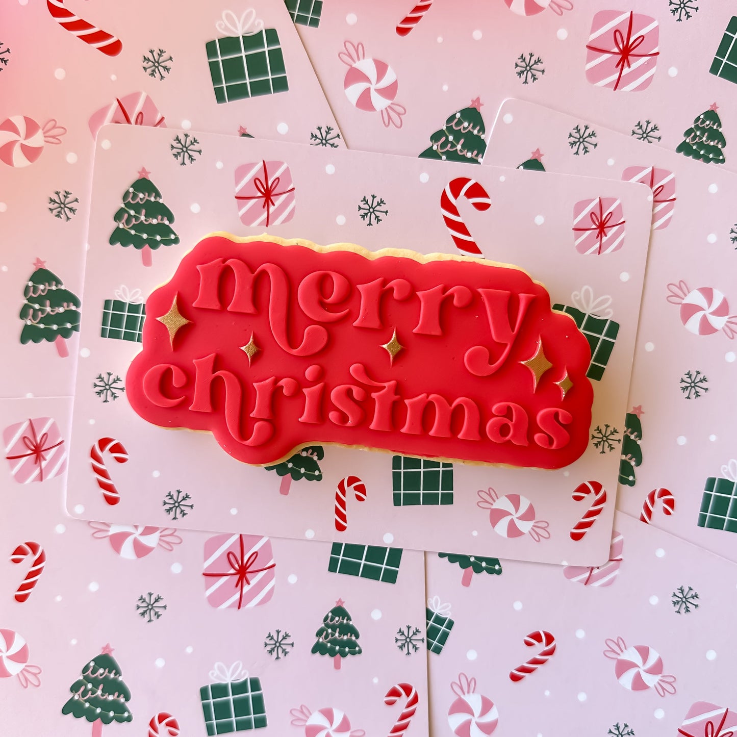 Pinkmas Cookie Card