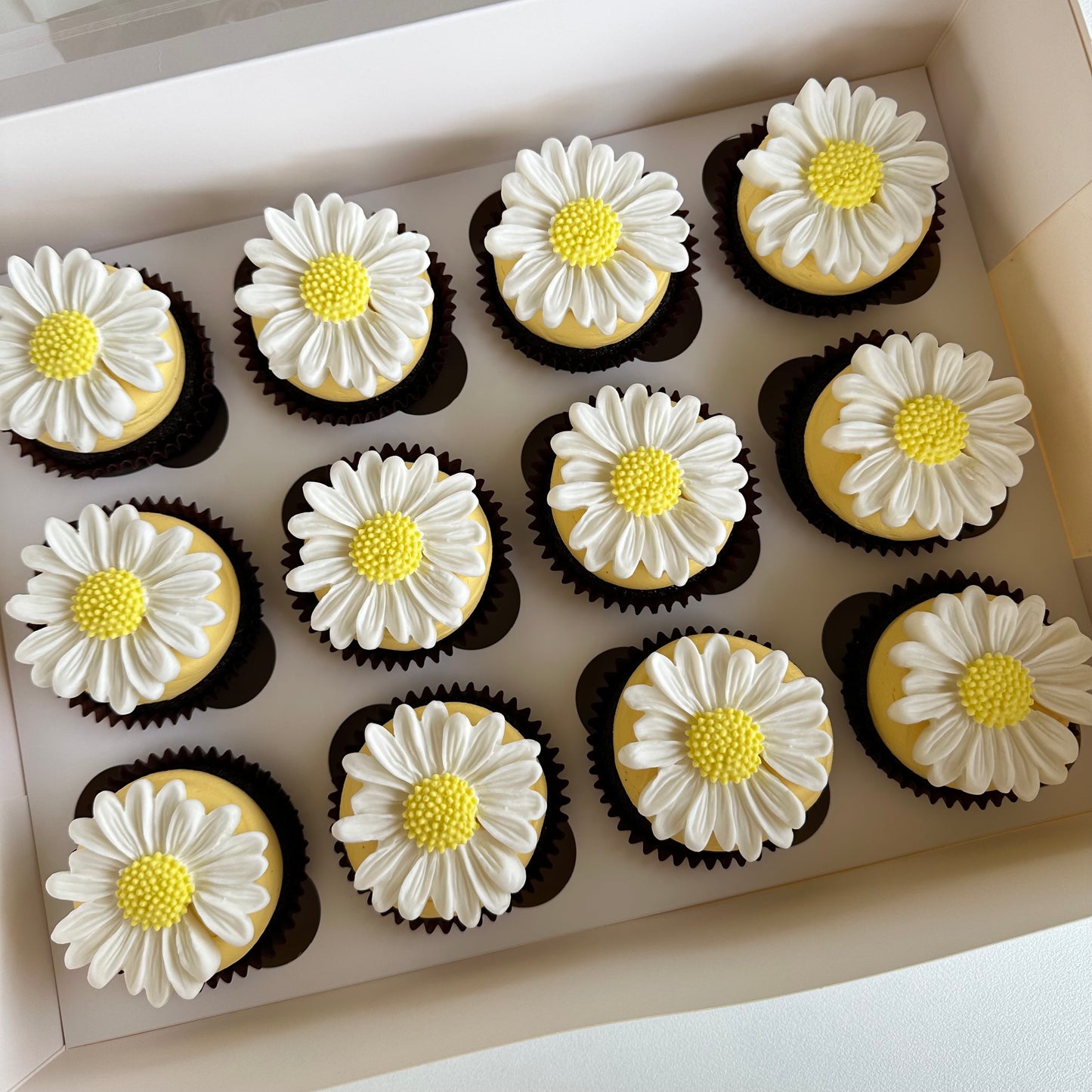Daisy Cupcakes