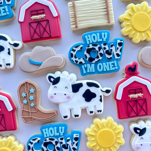 Holy Cow I’m One Cookie Set