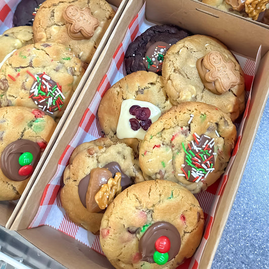 Festive Chunky Cookie Box