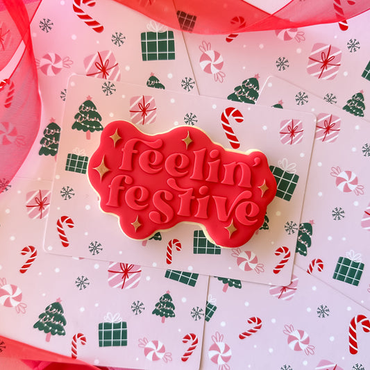 Pinkmas Cookie Card