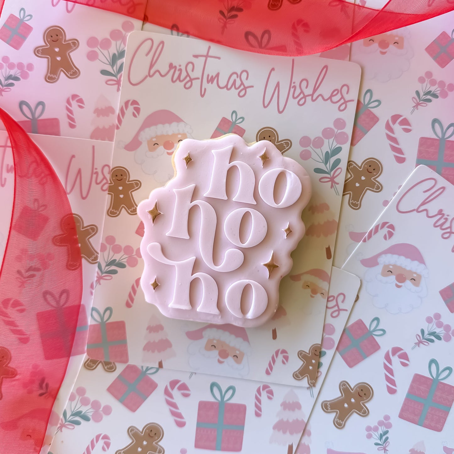 Ho Ho Ho Cookie Card