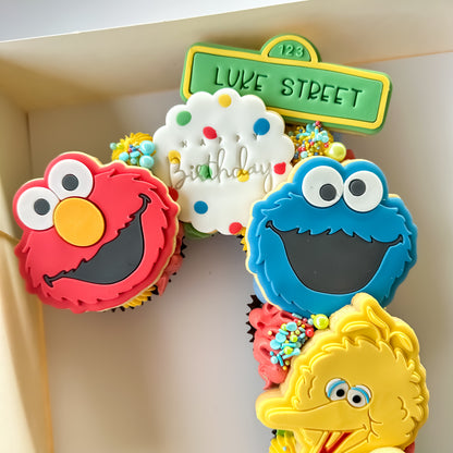 Sesame Street Cupcake Number
