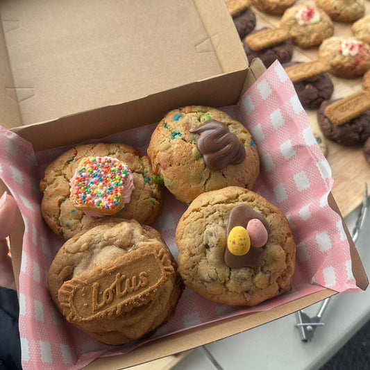 6 Pack Chunky Cookie Box