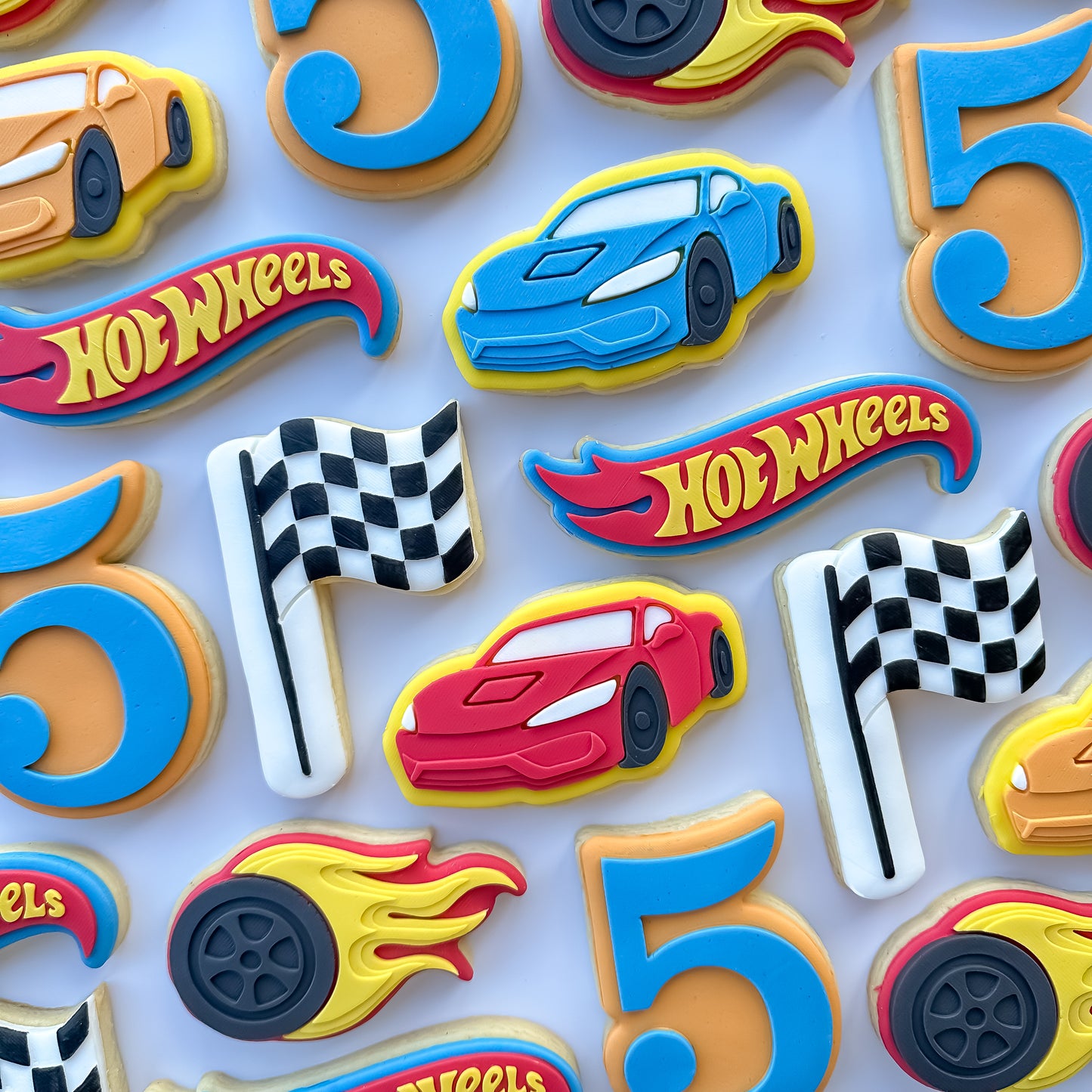 Hot Wheels Cookie Set
