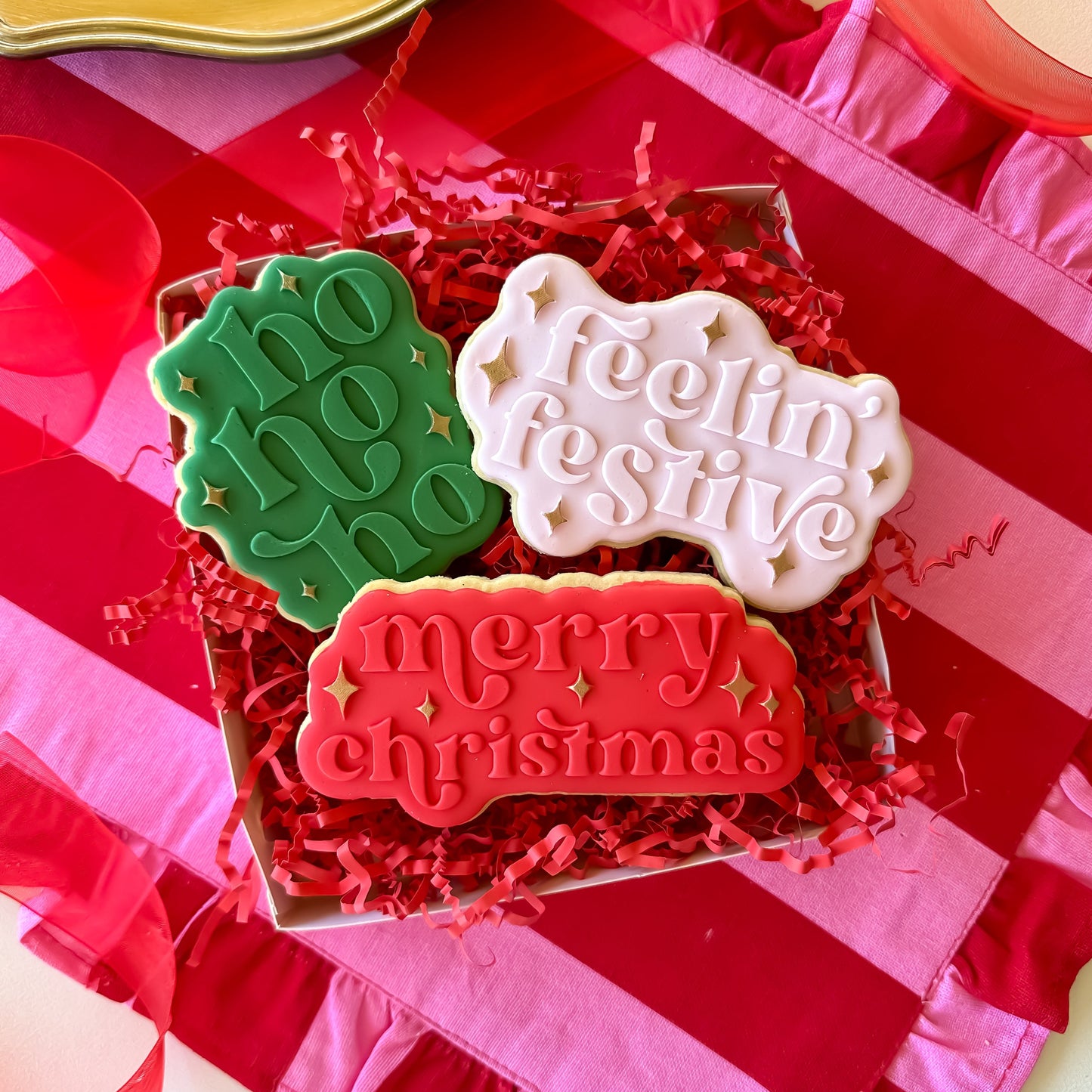Festive Cookie Gift Box