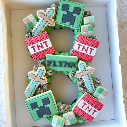 Minecraft Cupcake Number