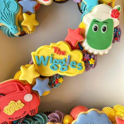Wiggly Cupcake Number